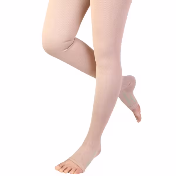 با کف بالای زانو