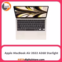 مک بوک Apple MacBook Air 2022 A268 Starlight