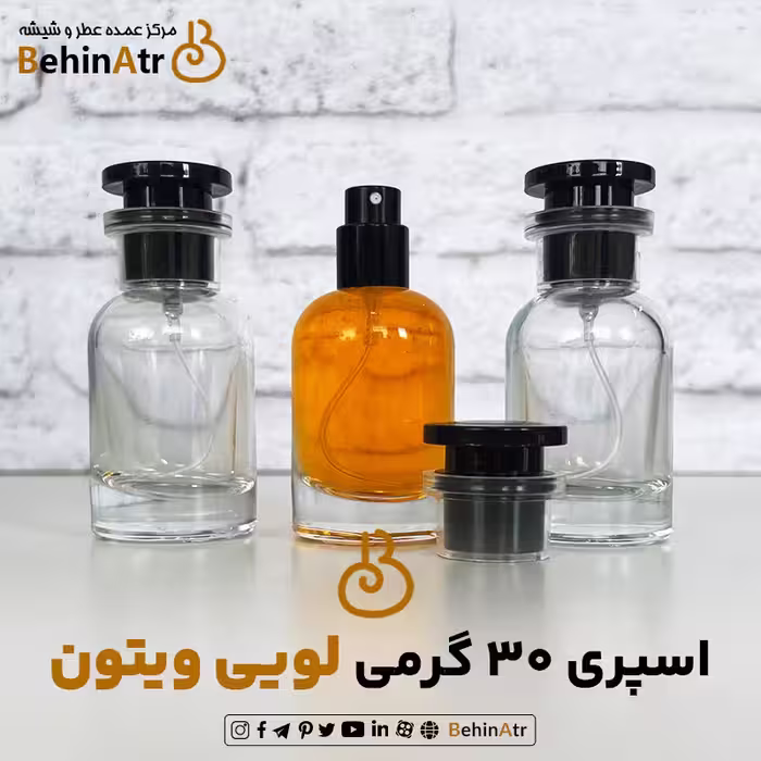 اسپری 30 گرمی لویی ویتون (درب مشکی)