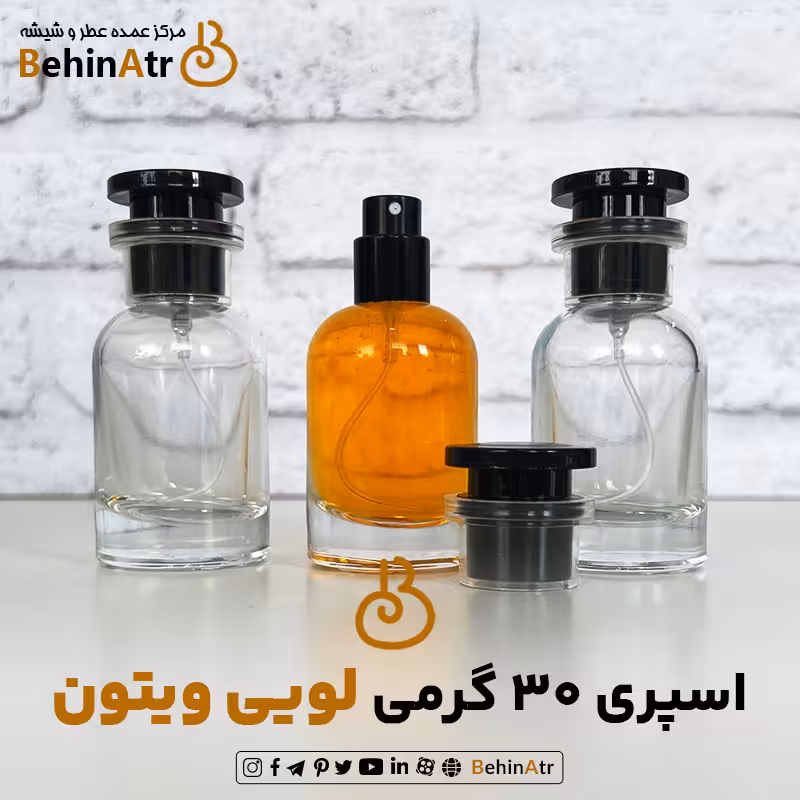 اسپری 30 گرمی لویی ویتون (درب مشکی)
