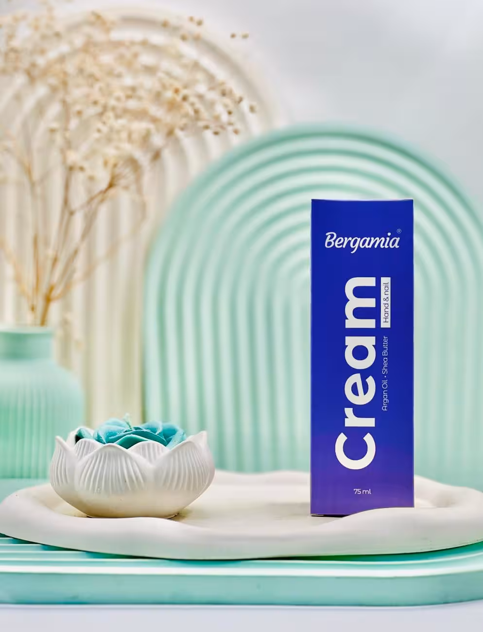 قیمت و خرید کرم مرطوب کننده دست و ناخن آرگان برگامیا 75 ml -