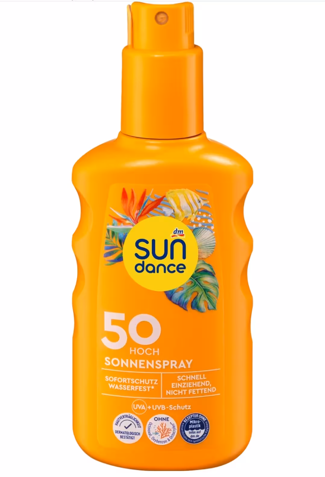 ضد آفتاب بدون رنگ سان دنس 200ml SPF50