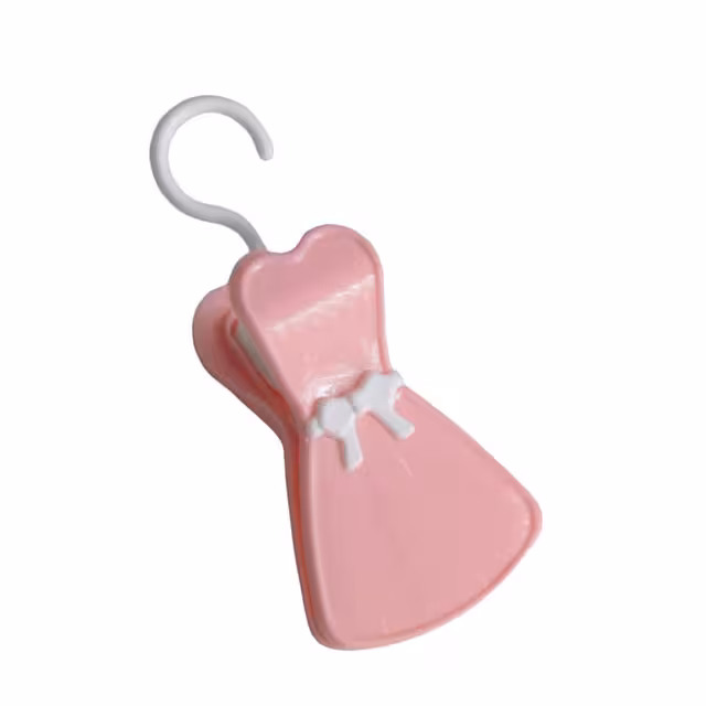 گیره دستکش مدل پیراهن