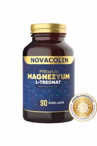 کپسول گیاهی منیزیم ال ترئونات NOVACOLIN - بسته 90 عددی