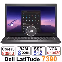 لپ تاپ دل Dell Latitude 7390 Core i5 8350uوSSD512