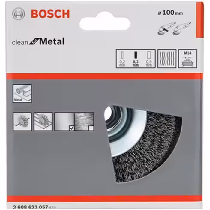 برس افشان فرز 100میلیمتر مدل2608622057 بوش