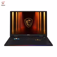 لپ تاپ 18 اینچی گیمینگ ام اس آی مدل Raider 18 HX AI A2XWJG Ultra 9 285HX 64G 2T SSD 24G RTX 5090 WQUXGA