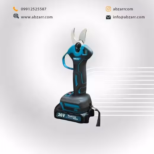 قیچی شارژی 36 ولت دو باطری طرح ماکیتا