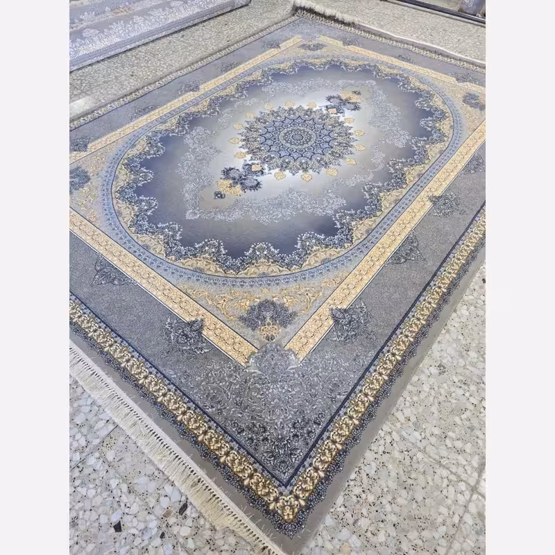 فرش 700شانه ماشینی کاشان طرح کارن فیلی9متری(باارسال رایگان)