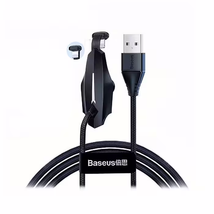 کابل لایتنینگ بیسوس Baseus مدل CALXA-A01 با طول 1.2 متر و توان 2.4 آمپر
