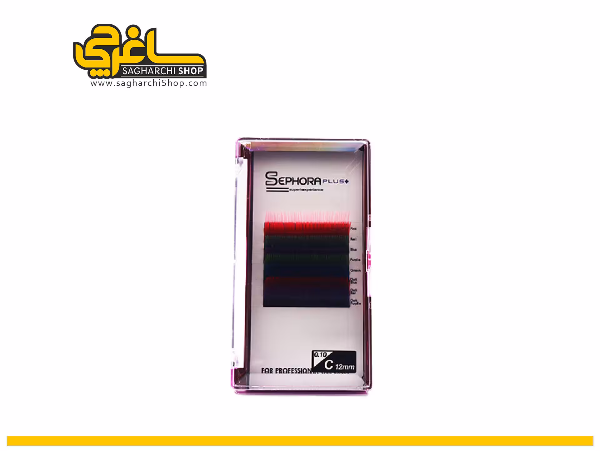 پالت مژه والیوم رنگی سفورا Sephora