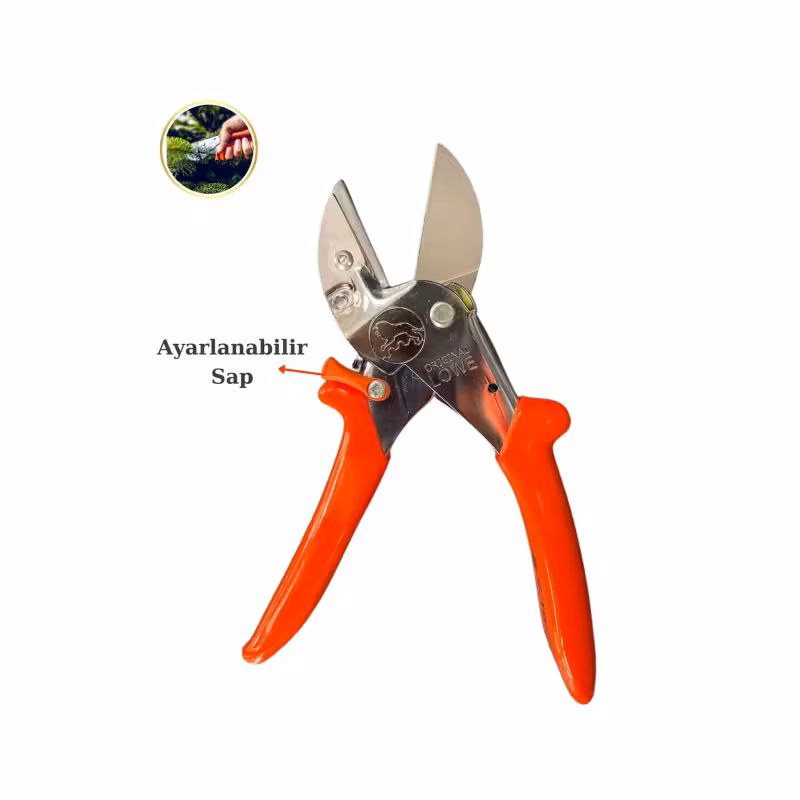 قیچی باغبانی حرفه‌ای Lowe 2.107 ساخت آلمان | مدل Ors با طول 21 سانتی‌متر برای هرس شاخه‌های متوسط و ضخیم