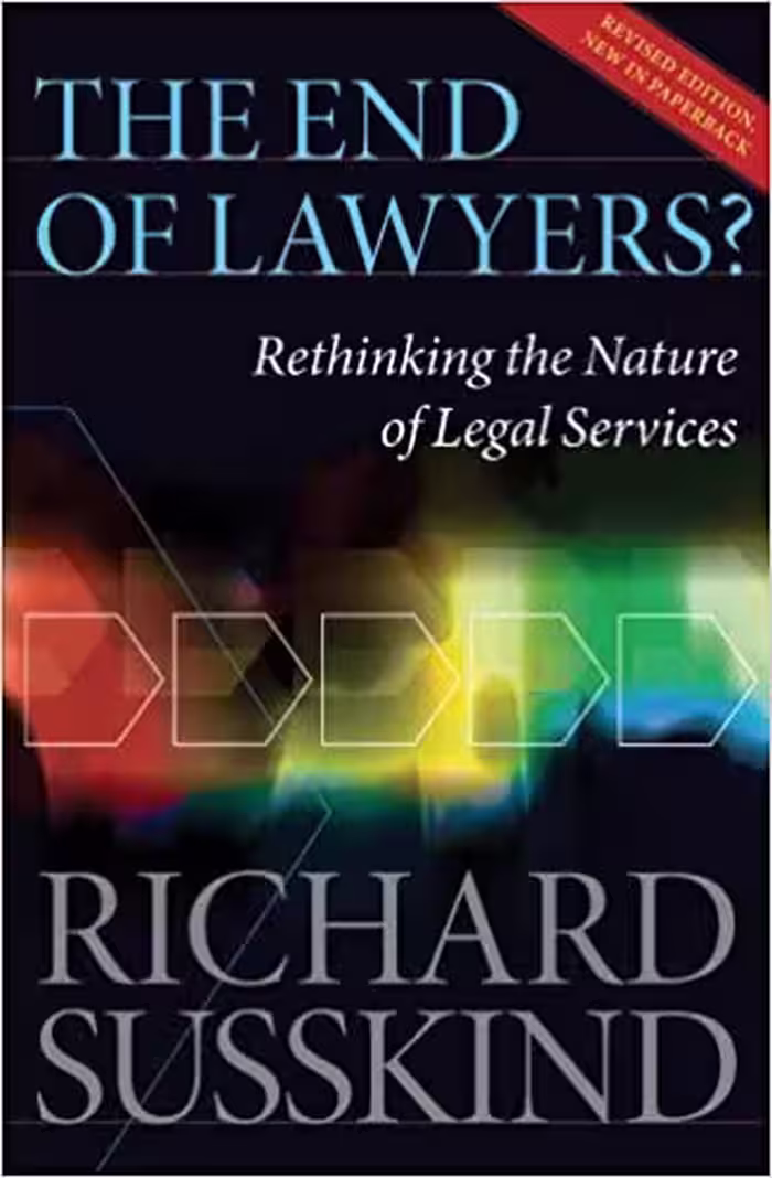خرید و دانلود نسخه کامل کتاب The End of Lawyers?: Rethinking the Nature of Legal Services -   pdf
