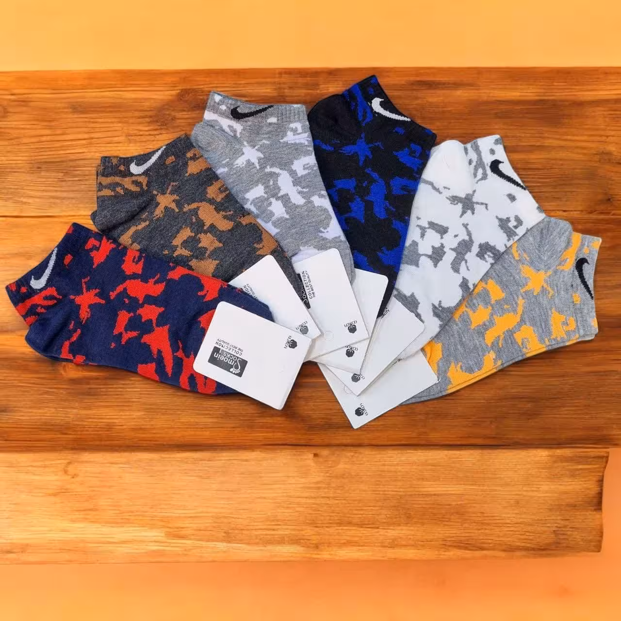 جوراب مچی اسپرت نایک چریکی کارت سفید