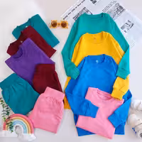 بلوز شلوار ساده رنگی اسپرت سایز 60 و 65 مناسب 10 تا 13 سال کد 3009