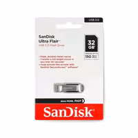 فلش 32 گیگ سن دیسک SanDisk Ultra Flair USB3.0 گارانتی آسان سرویس