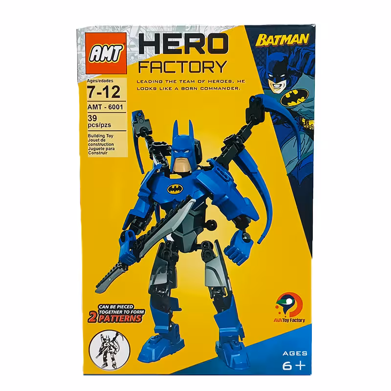 بازی ساختنی لگو HERO شخصیت برند AMT کد 6001