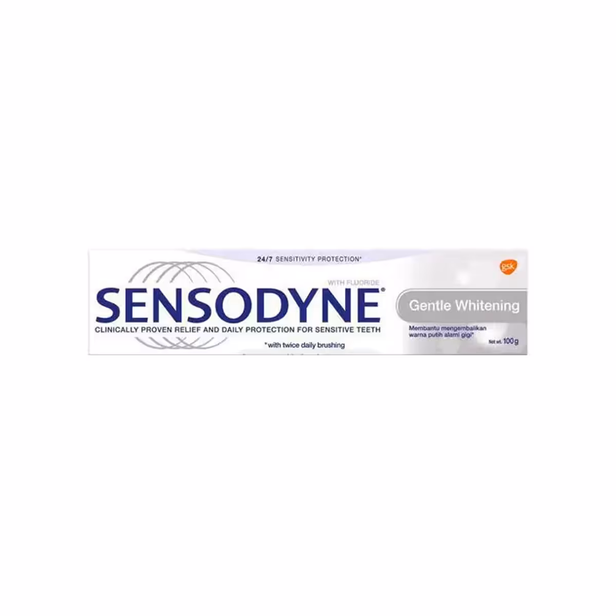 خمیر دندان سنسوداین مدل Gentle Whitening حجم 100 میل