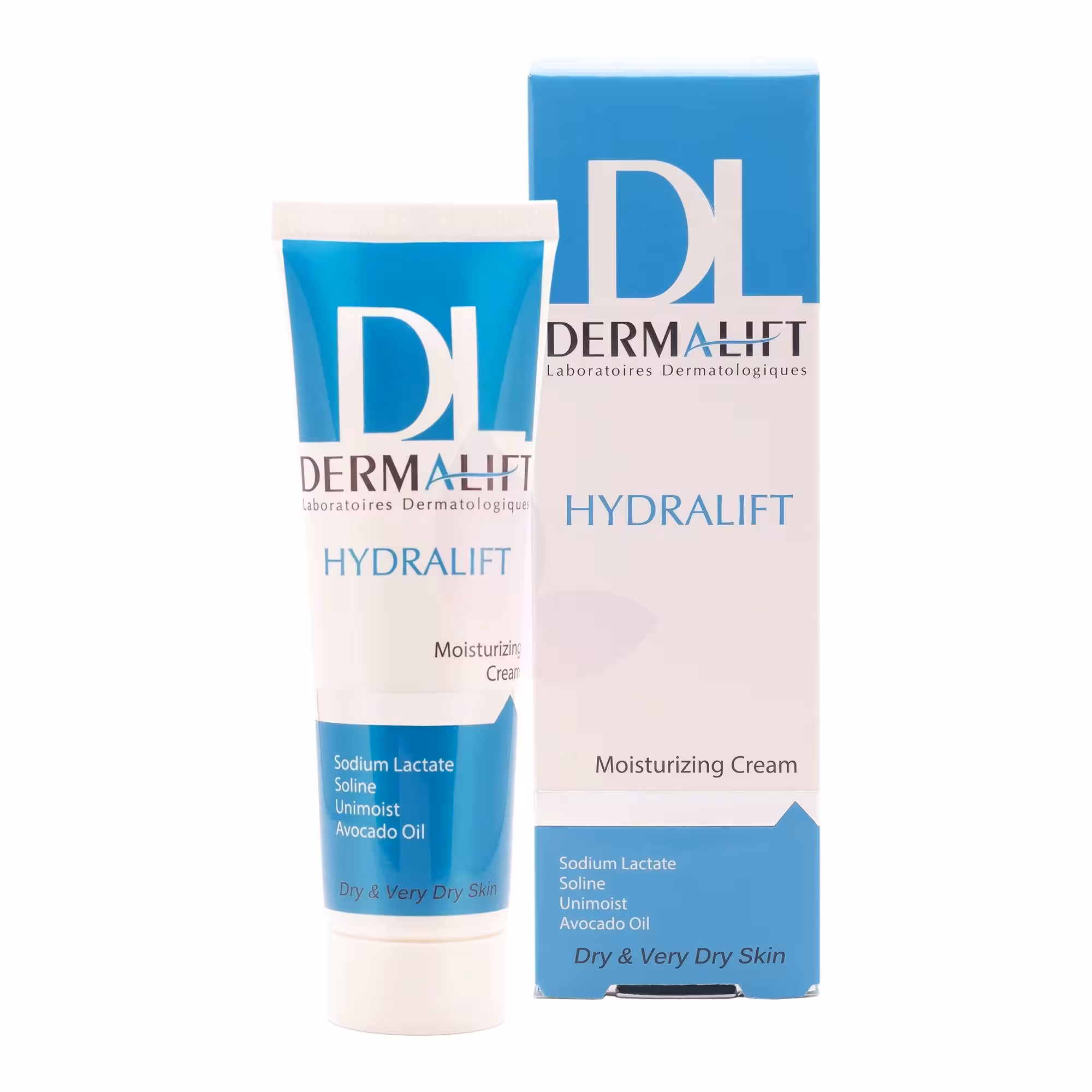 کرم مرطوب کننده پوست های خشک و خیلی خشک درمالیفت HYDRALIFTT MOISTURIZING CREAM DERMALIFT