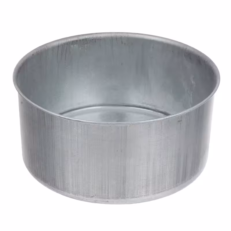 قالب کیک گرد گالوانیزه قطر 20 سانت لبه بلند