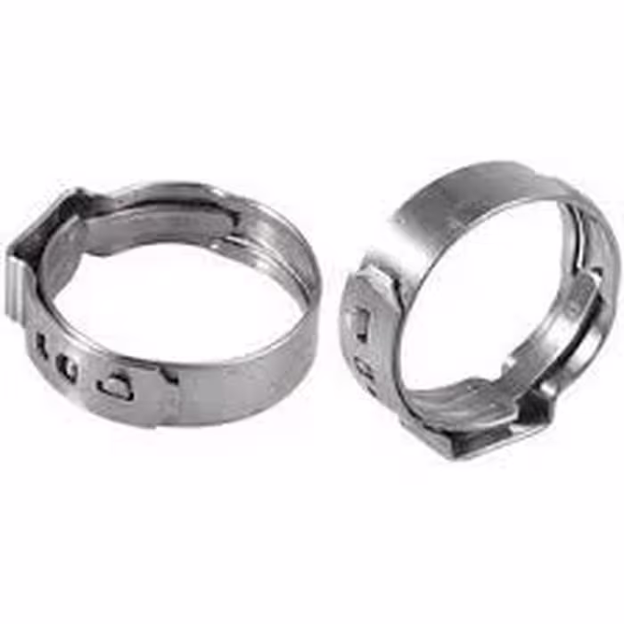 بست شلنگ اتومات گوشواره ای استیل ضدزنگ 7 (100 عددی)