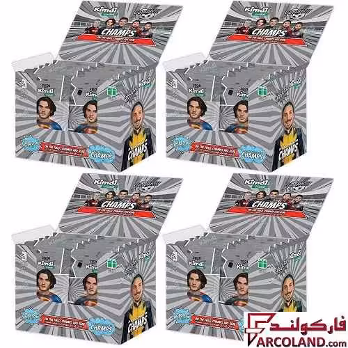 کیمدی کارت فوتبال چمپس مدل Champs 2026 بسته 120 عددی