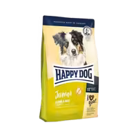 غذای خشک توله سگ جونیور با طعم بره و برنج برند هپی داگ Happy dog وزن 1 کیلویی
