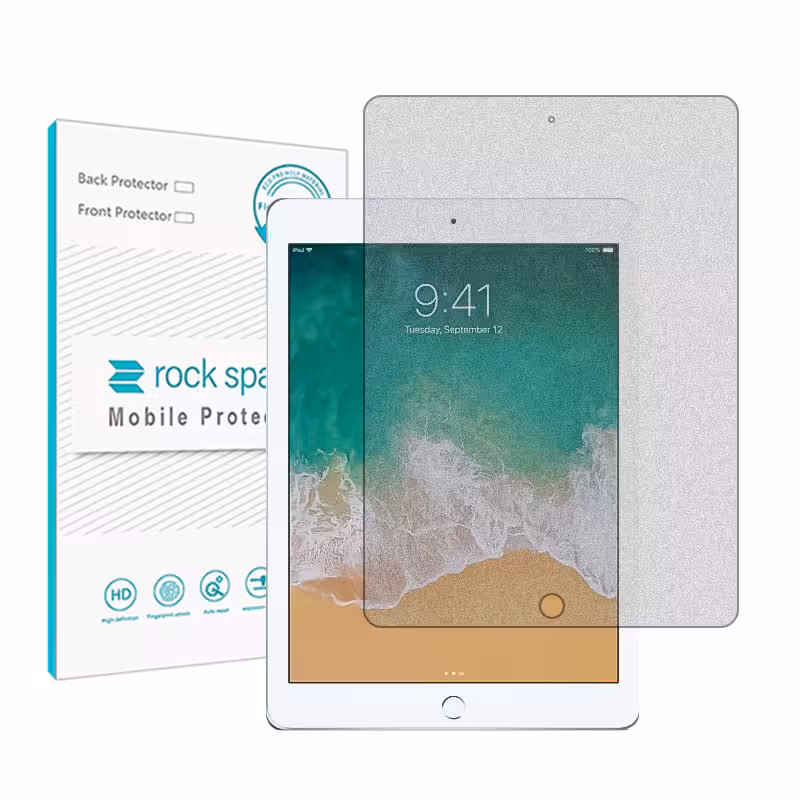 محافظ صفحه نمایش مات راک اسپیس مدل HyMTT مناسب برای تبلت اپل iPad 97 (2018)
