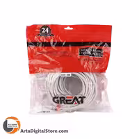 کابل شبکه Great Cat6 طول 15m
