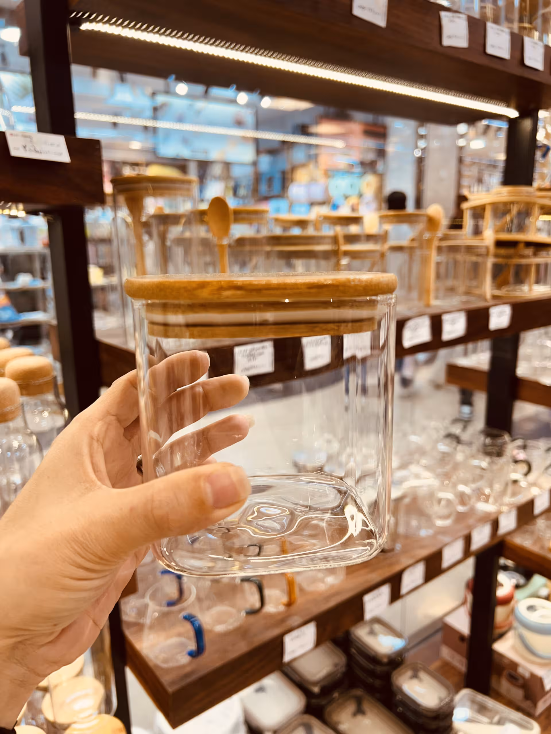 بانکه پیرکس مربع کوچک قطر10 sf1