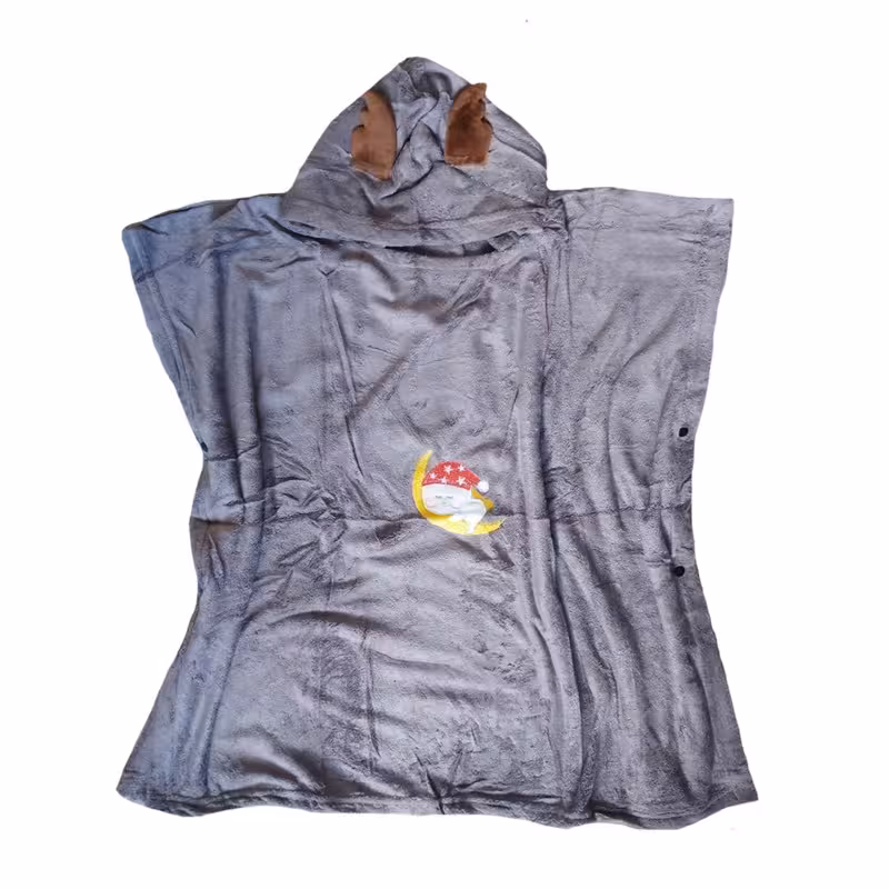 حوله کودک مدل پانچی سایز 60×70 سانتی متر