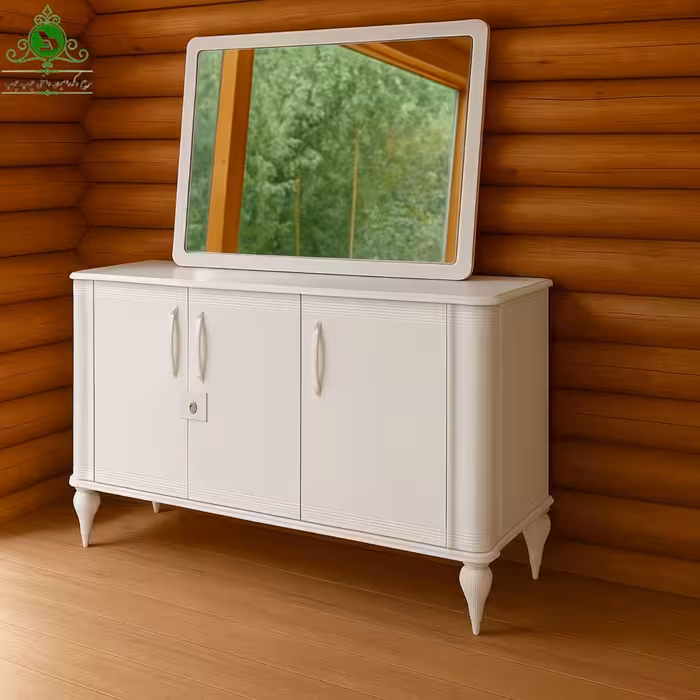آینه و کنسول MDF وکیوم مدل کارینا