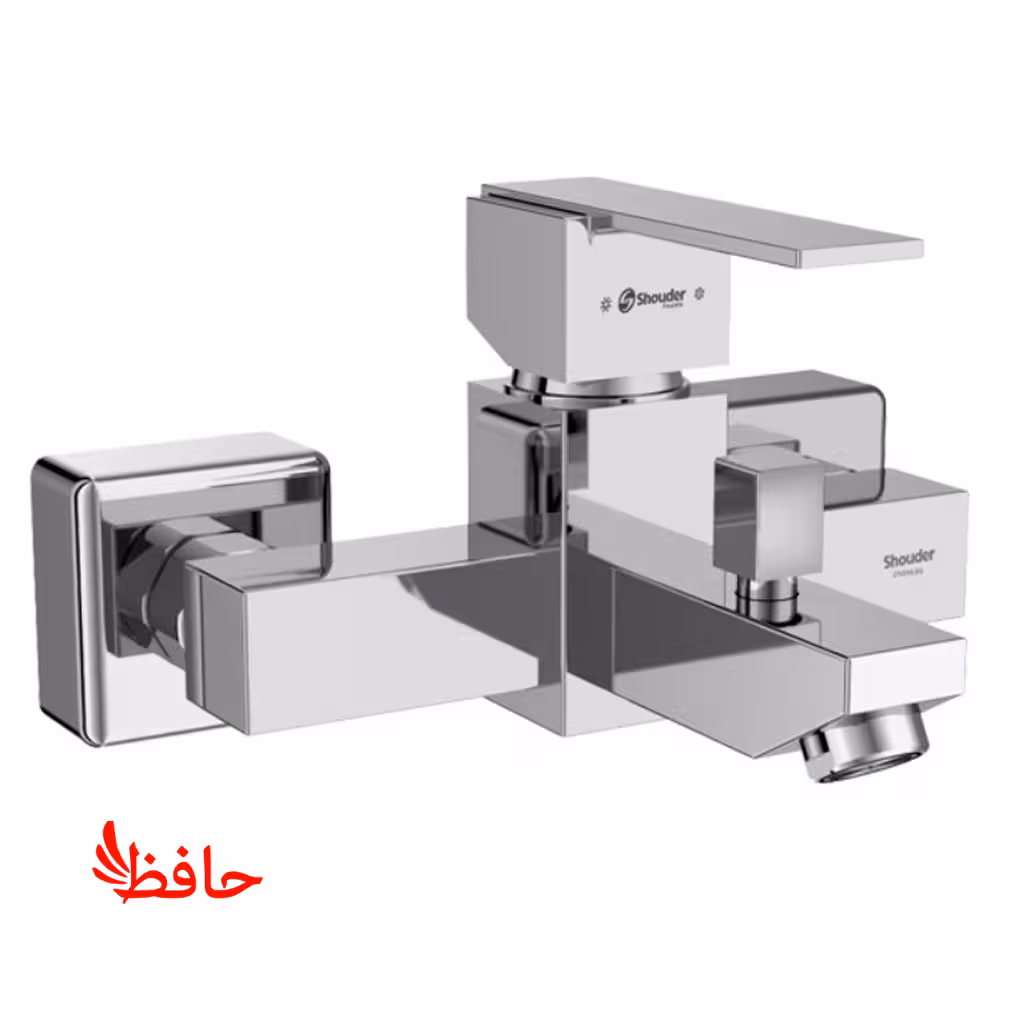 شیر حمام شودر مدل شارپ کروم