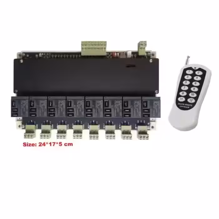 پیامکی ریموتی 8 کاناله LG8857M رله 30A