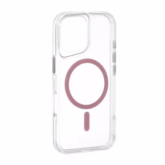 قاب گوشی موبایل مدل پشت سخت شفاف دور ژله ای مگ سیف دار