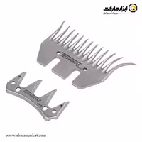 ست تیغه و شانه پشم چین تکنیکال سرکج 13 دندانه