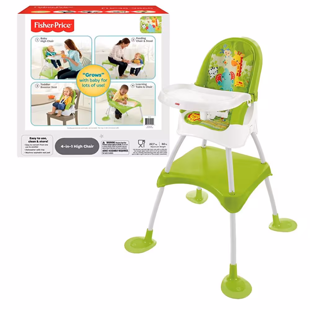 صندلی غذاخوری 4 کاره نوزادی Fisher Price