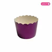 کپسول کاپ کیک متالایز بنفش 25 تایی