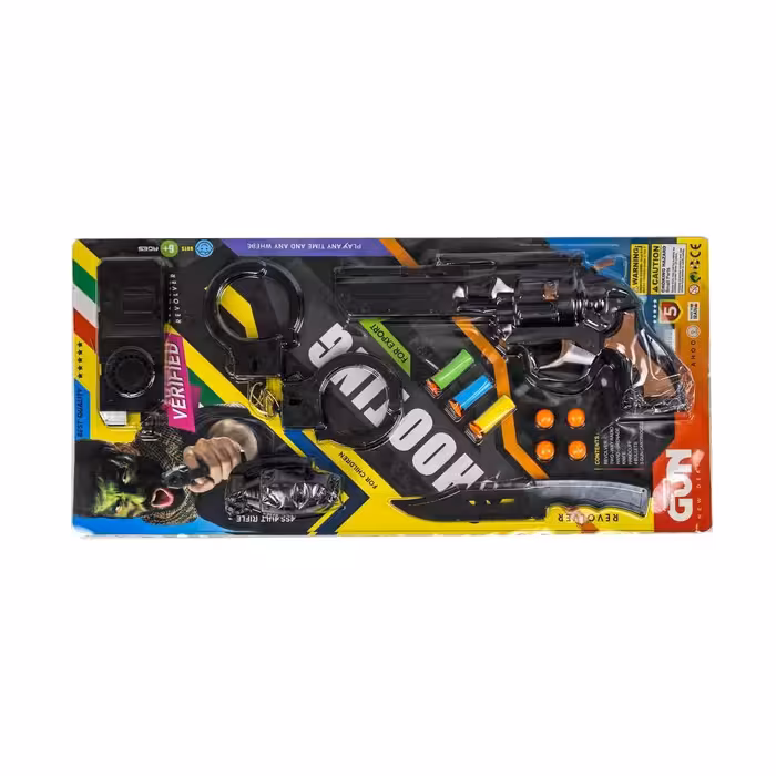 ست هفت تیر و وسایل مدل گانگستر آهو تویز