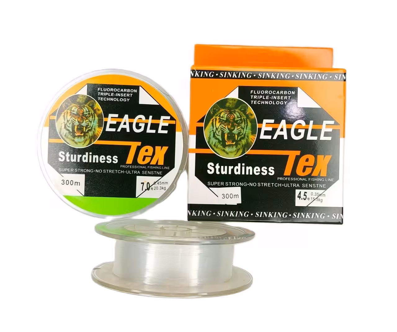 نخ ماهیگیری مونو فیلامنت برند Eagle متراژ 300 متری سایز 0.45