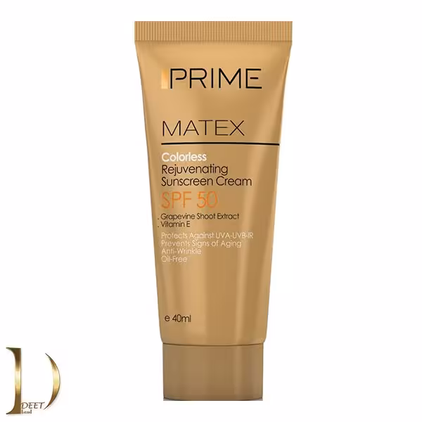کرم ضدآفتاب بی رنگ 40 میل  پریم Prime