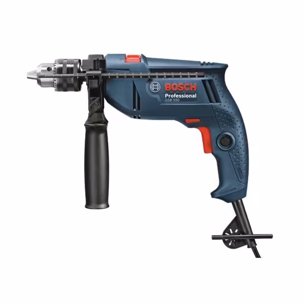 دریل ضربه ای بوش 550 وات مدل GSB 550