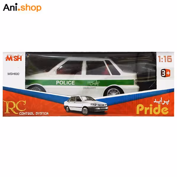 ماشین کنترلی پراید شارژی مدل MSH600 کد 58