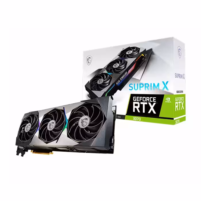 کارت گرافیک ام اس ای GeForce RTX 3070 SUPRIM X 8GB