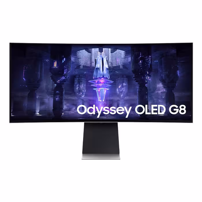 مانیتور خمیده 34 اینچ سامسونگ مدل SAMSUNG Odyssey OLED G8 G85SB LS34BG850SMXUE