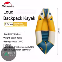قایق بادی یک نفره نیچرهایک مدل CNK2300SS012