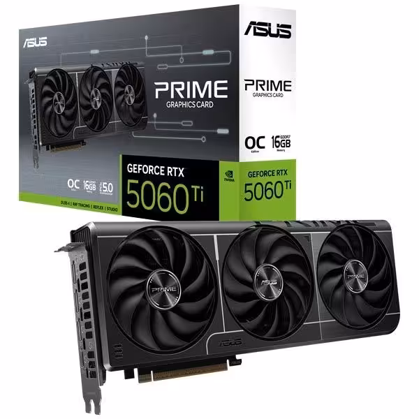 مشخصات، قیمت و خرید کارت گرافیک ایسوس مدل RTX 5060 TI PRIME OC 16GB