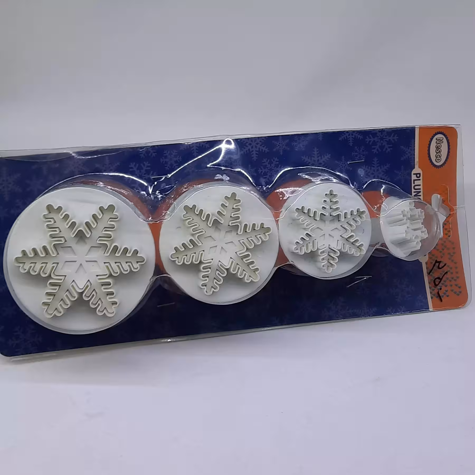 کاتر فشاری طرح دونه برف (پک 4 عددی)