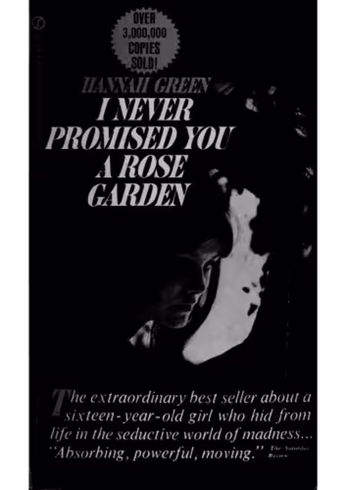 خرید و دانلود نسخه کامل کتاب I Never Promised You a Rose Garden