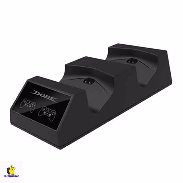 خرید پایه شارژر دسته PS4 همراه با آدابتور اورجینال